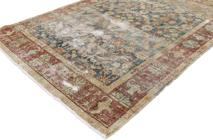 4 x 6 Antique Persian Mahal Rug 60850