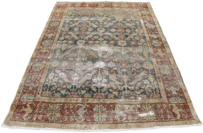 4 x 6 Antique Persian Mahal Rug 60850