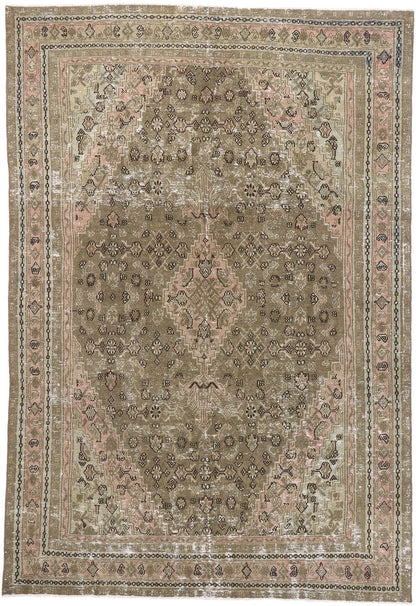 8 x 11 Antique Persian Joshegan Rug 60851
