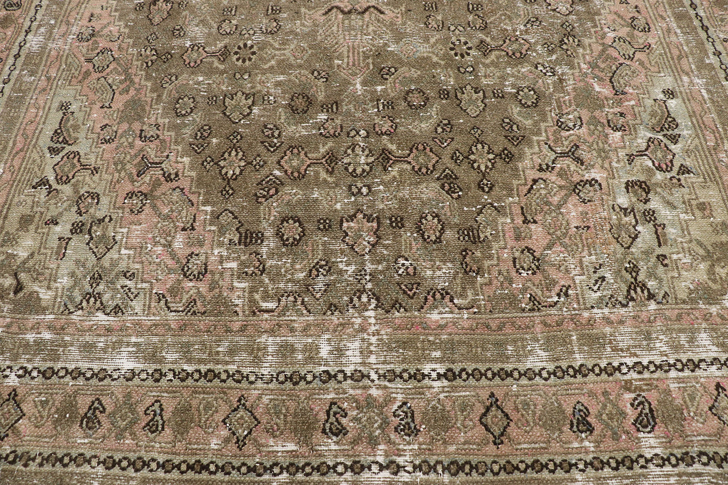8 x 11 Antique Persian Joshegan Rug 60851