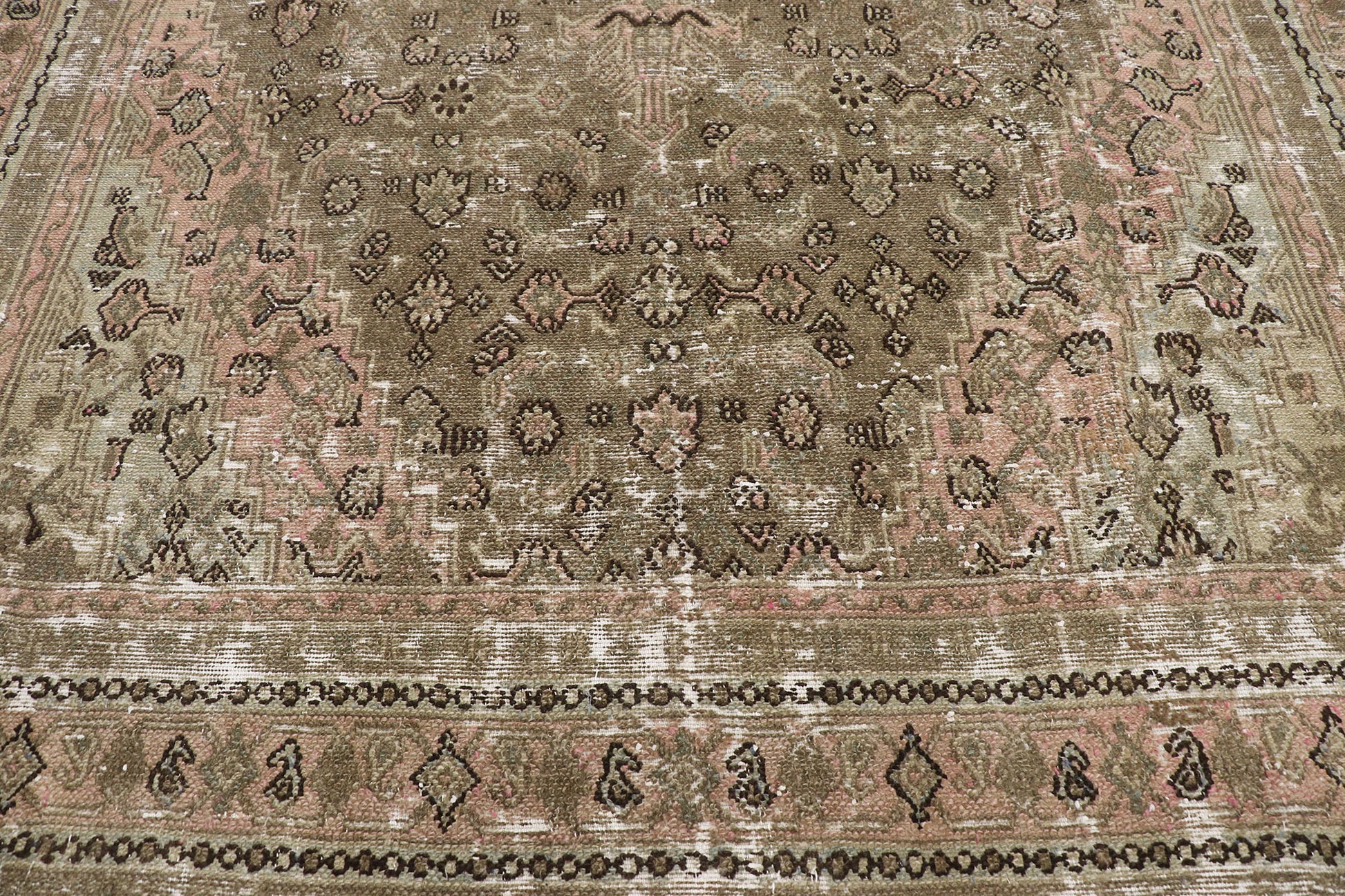8 x 11 Antique Persian Joshegan Rug 60851