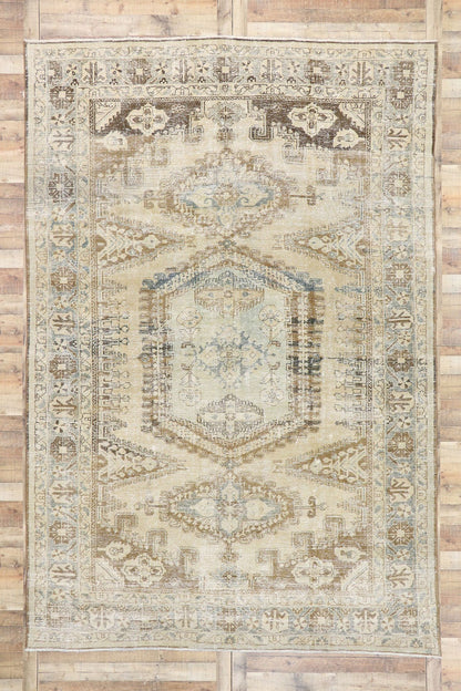 9 x 13 Antique Persian Viss Rug 60853