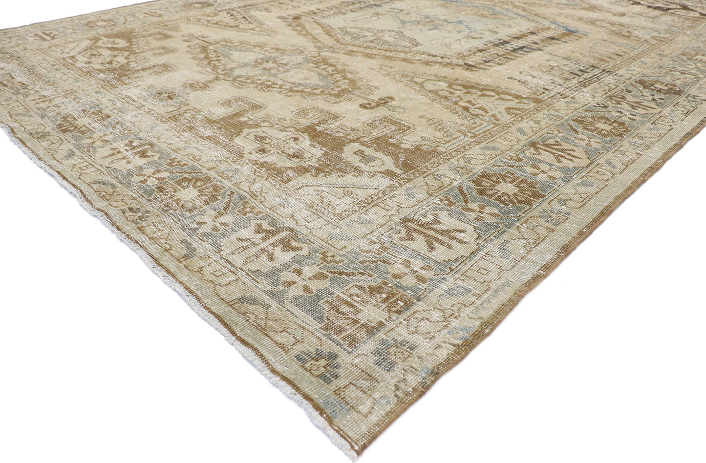 9 x 13 Antique Persian Viss Rug 60853