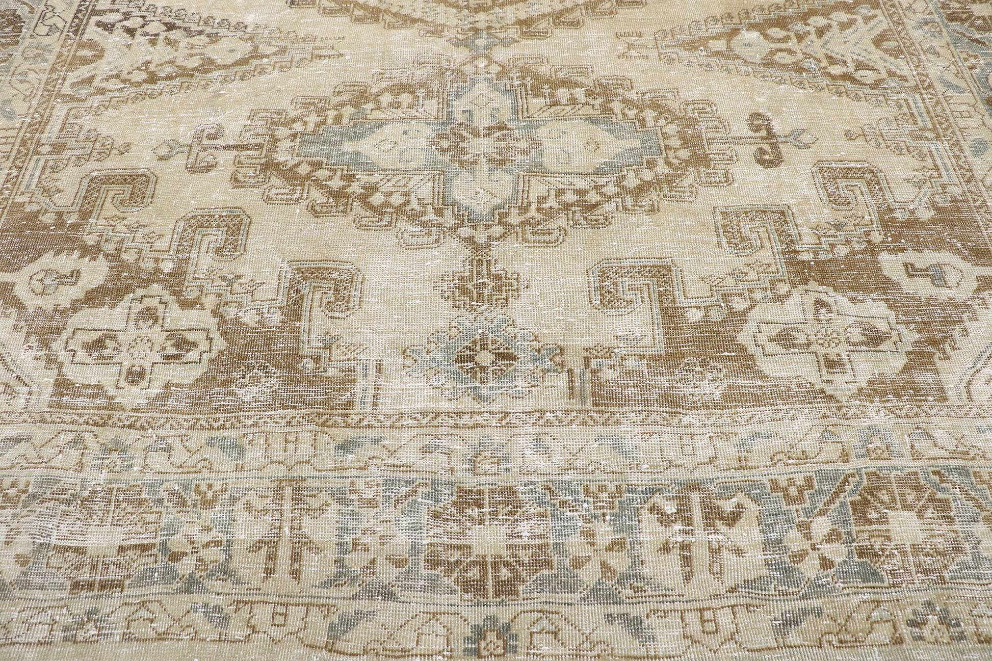 9 x 13 Antique Persian Viss Rug 60853