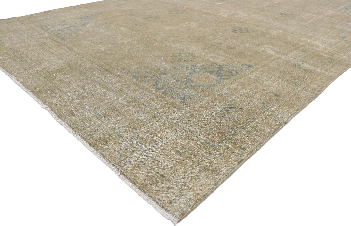 8 x 13 Antique Persian Tabriz Rug 60854