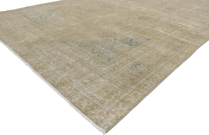 8 x 13 Antique Persian Tabriz Rug 60854