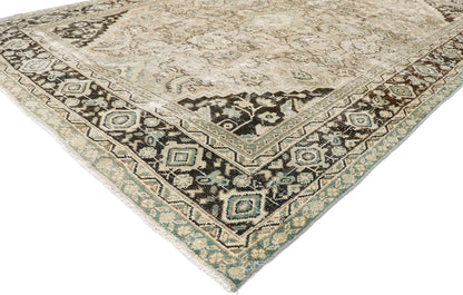 7 x 11 Antique Persian Mahal Rug 60855