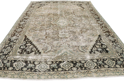 7 x 11 Antique Persian Mahal Rug 60855