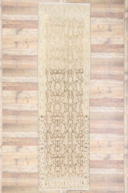 3 x 12 Antique Persian Tabriz Runner 60857