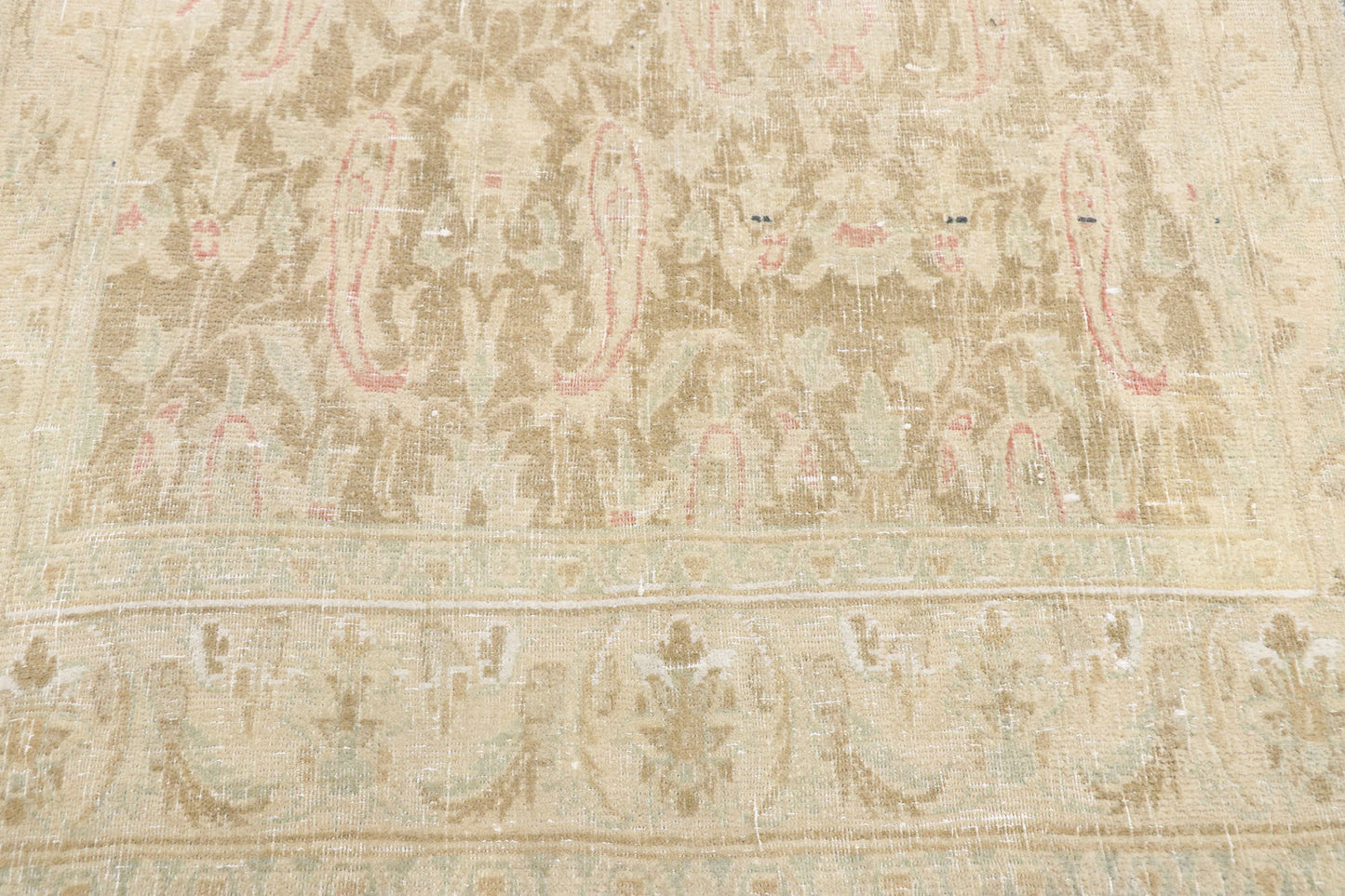 3 x 12 Antique Persian Tabriz Runner 60857