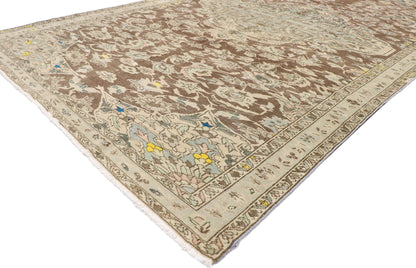 6 x 11 Antique Persian Bakhtiari Rug 60858