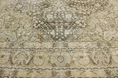11 x 14 Antique Persian Tabriz Rug 60859