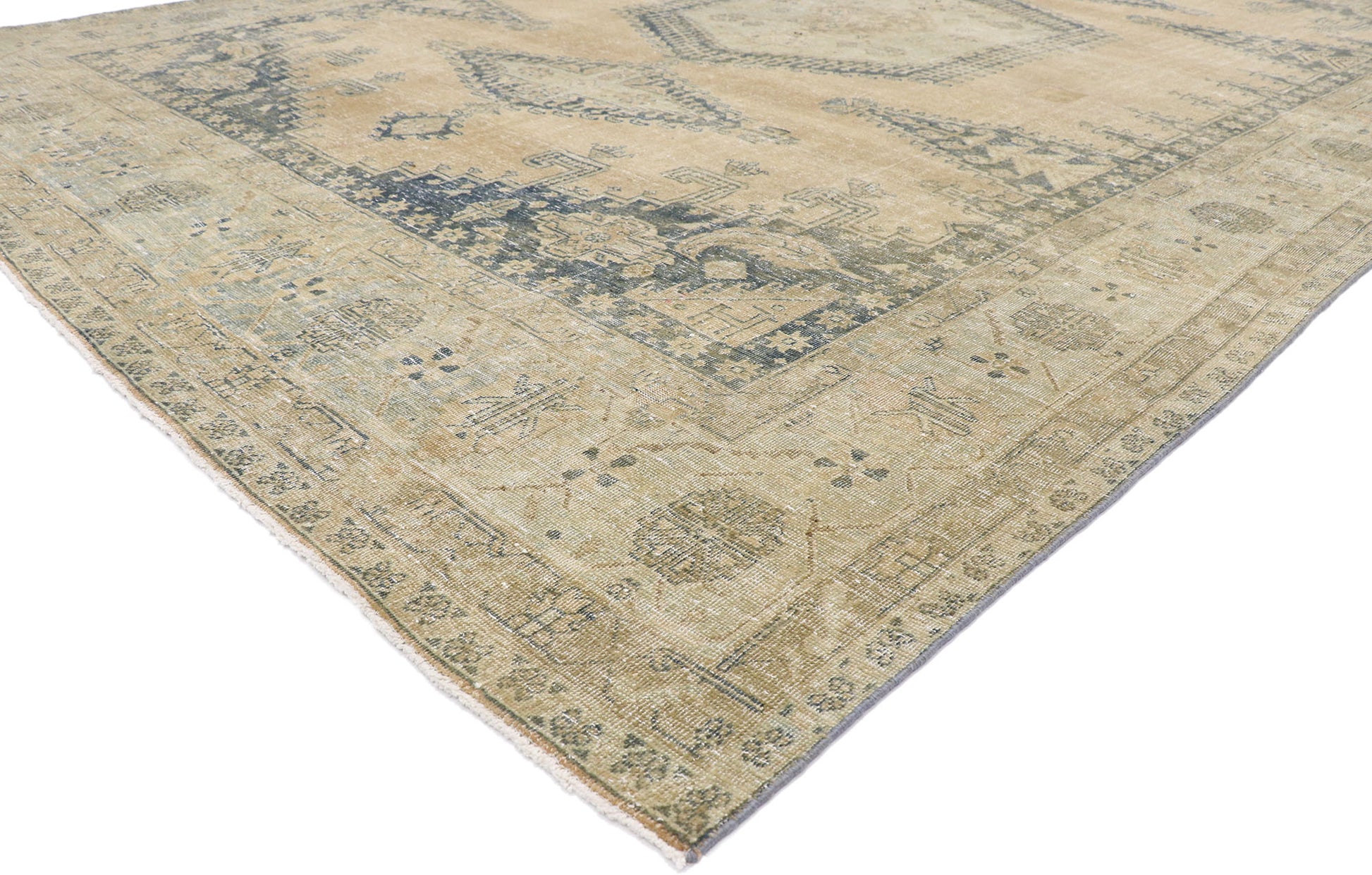 10 x 15 Antique Persian Viss Rug 60861