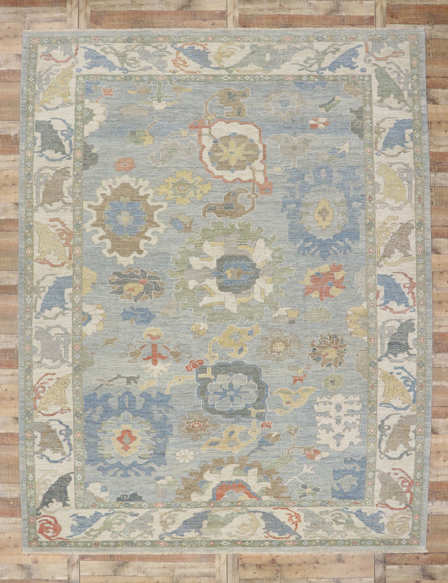 11 x 14 Contemporary Persian Sultanabad Rug 60862