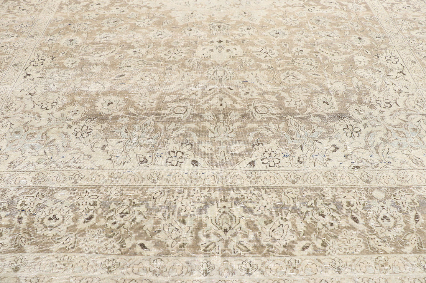 10 x 12 Antique Persian Tabriz Rug 60863