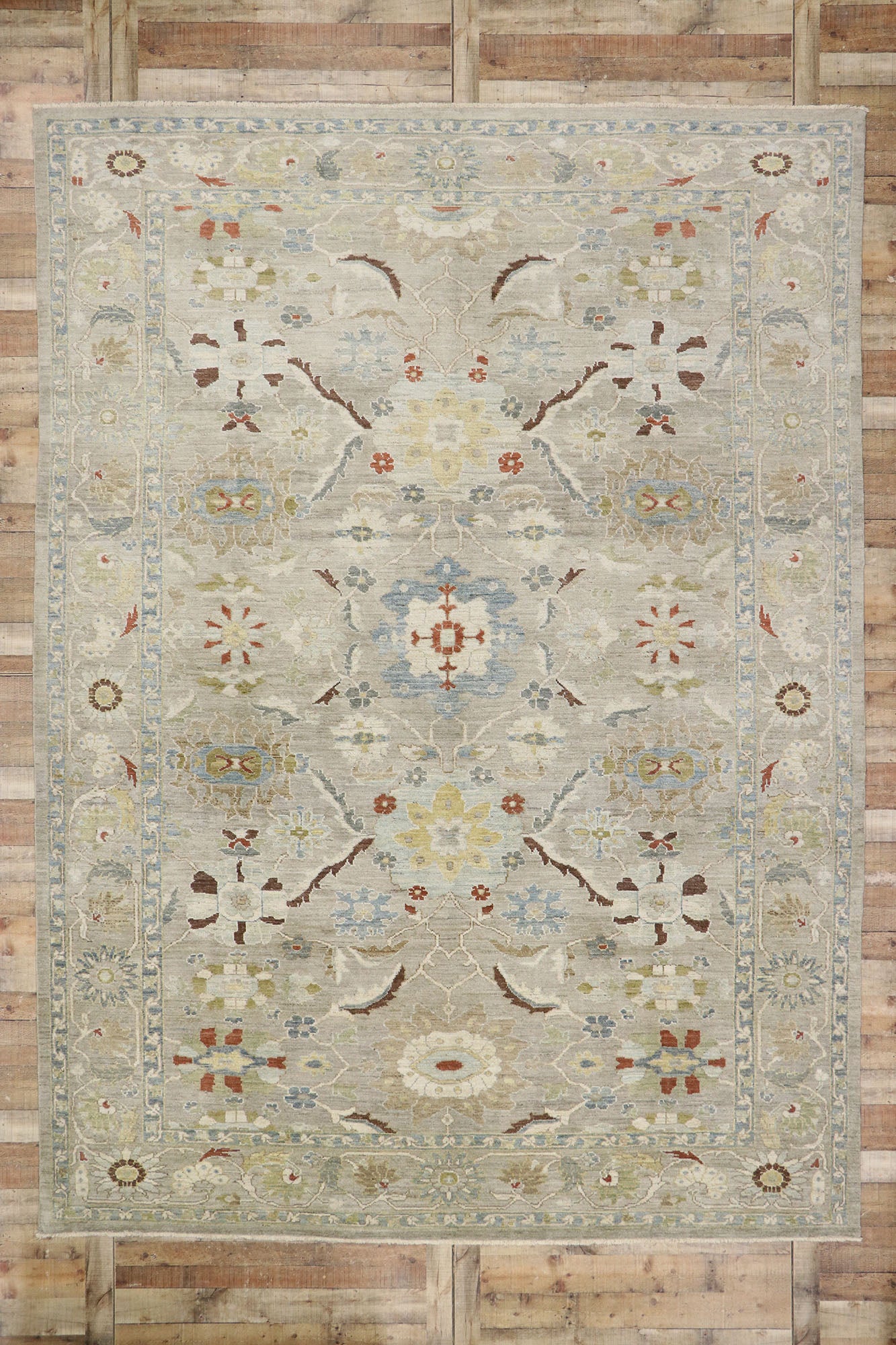 10 x 13 Contemporary Persian Sultanabad Rug 60866