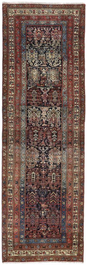 4 x 12 Antique Persian Malayer Runner 60875