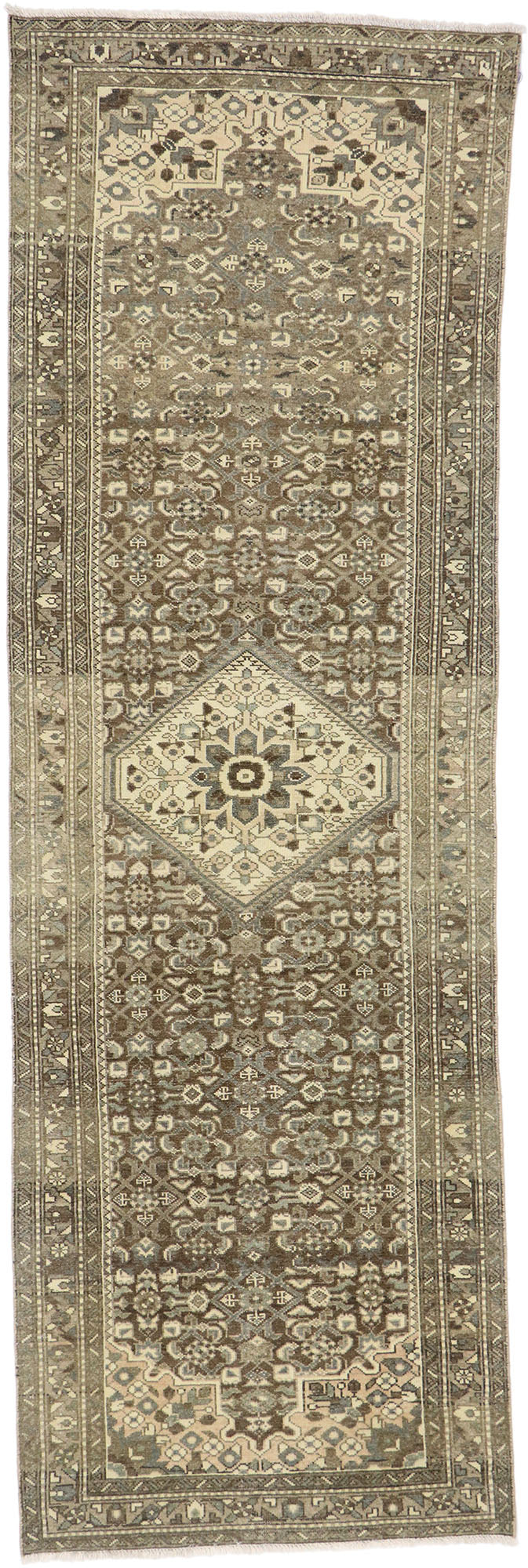3 x 10 Antique Persian Mahal Runner 60877