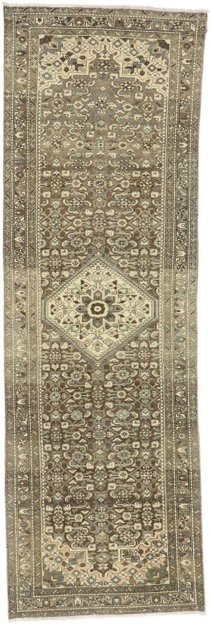 3 x 10 Antique Persian Mahal Runner 60877