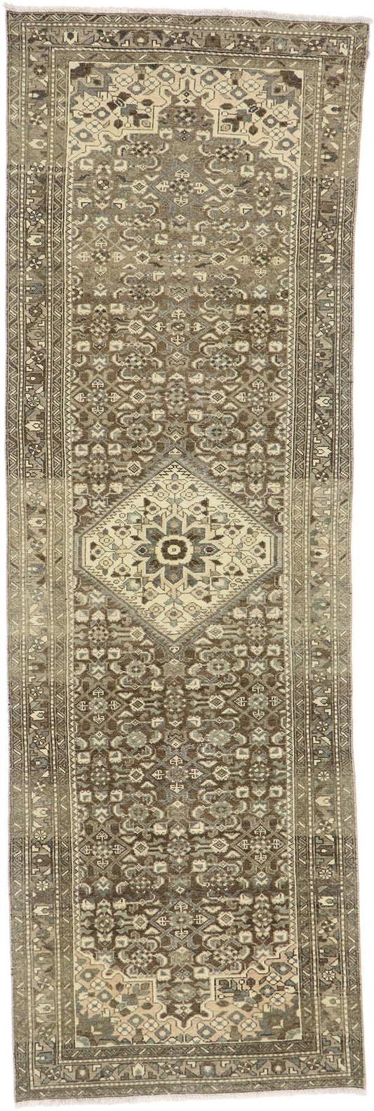 3 x 10 Antique Persian Mahal Runner 60877