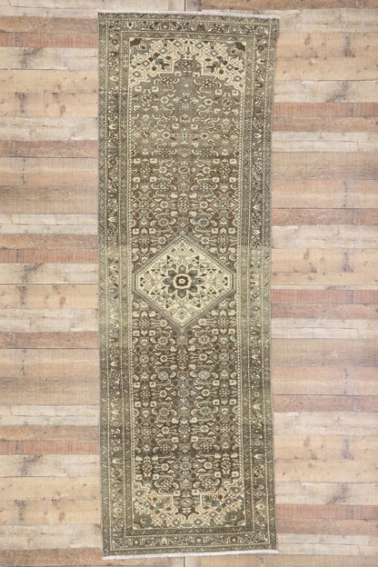 3 x 10 Antique Persian Mahal Runner 60877