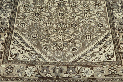 4 x 9 Antique Persian Mahal Runner 60878