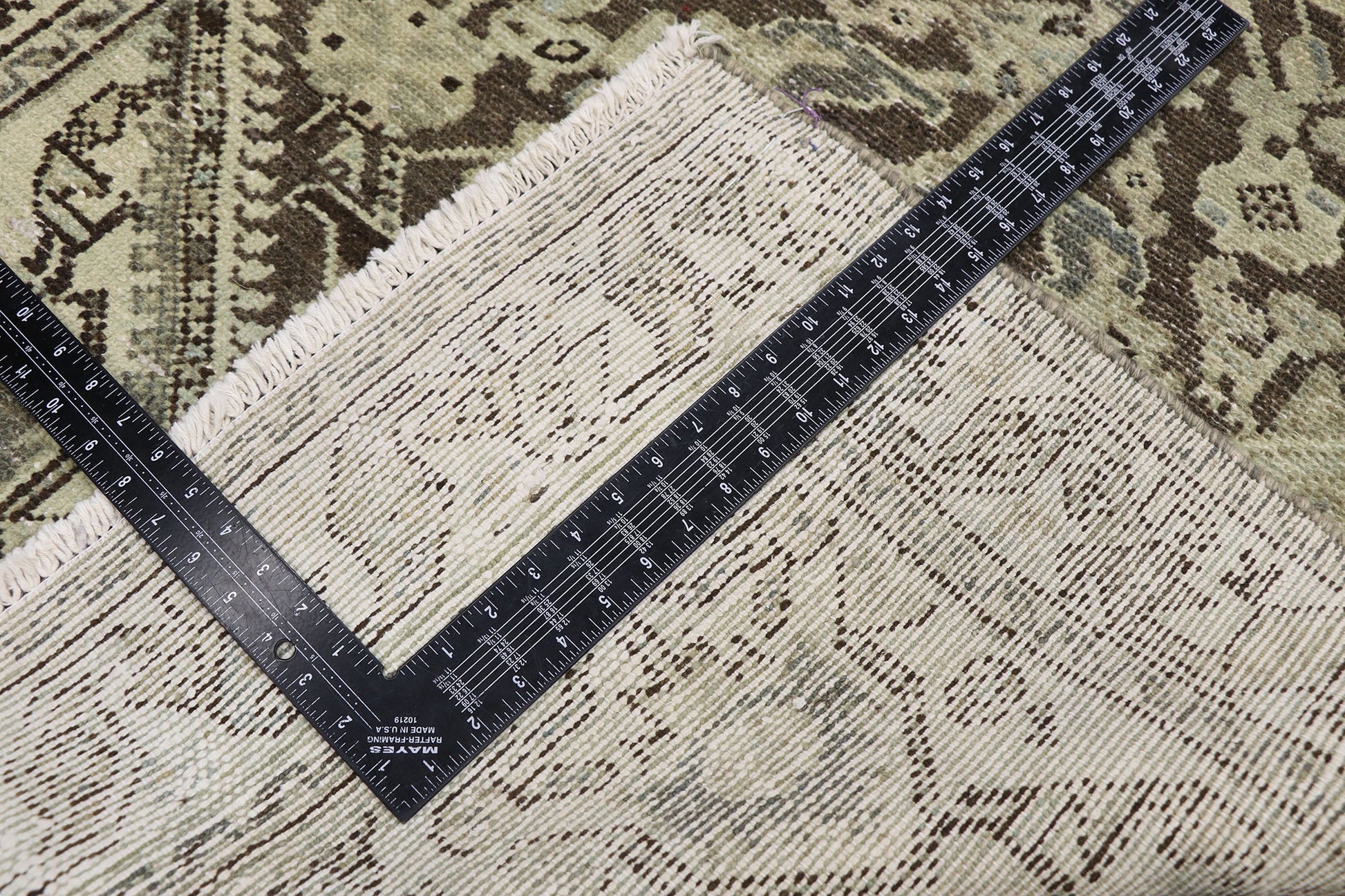 4 x 10 Antique Persian Mahal Runner 60879