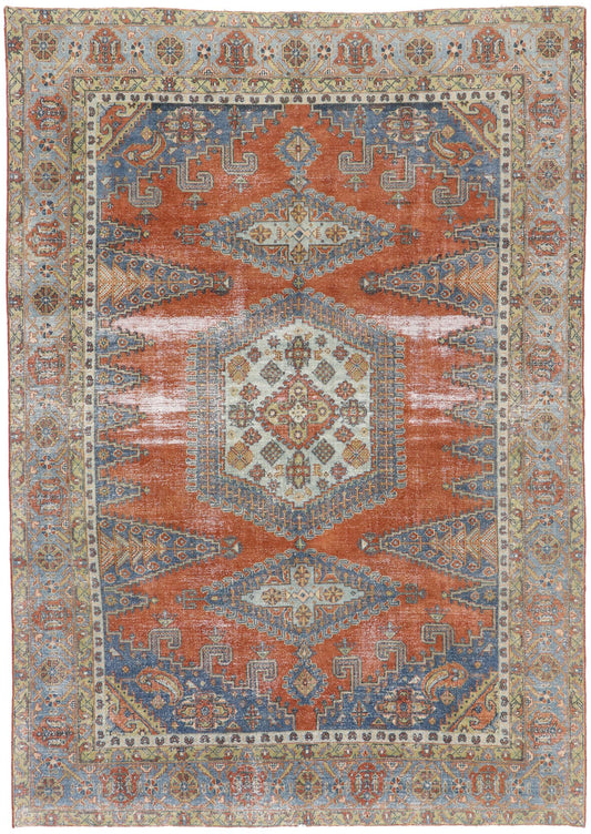 8 x 12 Antique Persian Viss Rug 60880
