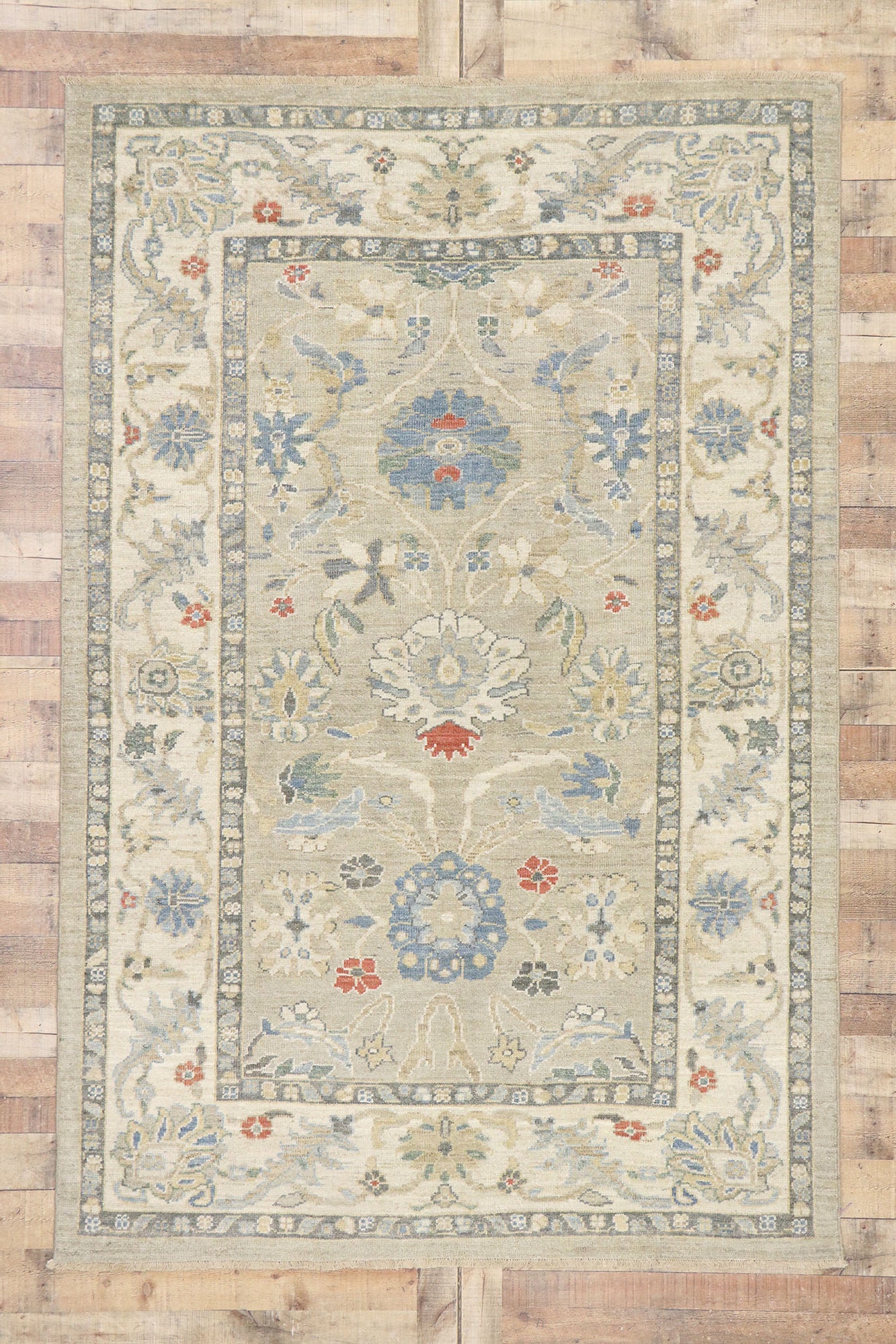 6 x 9 Persian Sultanabad Rug 60882