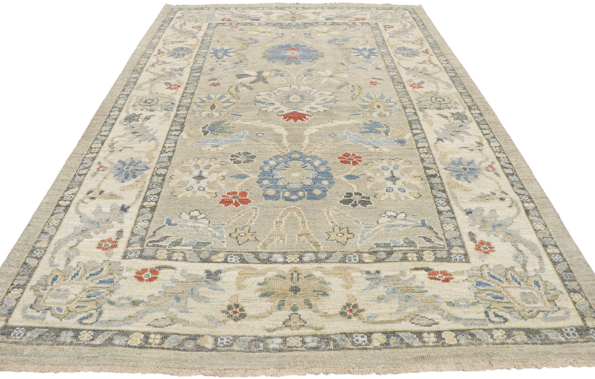 6 x 9 Persian Sultanabad Rug 60882