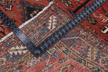 4 x 14 Vintage Persian Heriz Rug 60887