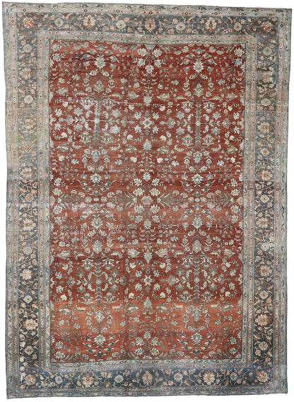 12 x 17 Antique Persian Bibikabad Rug 60895