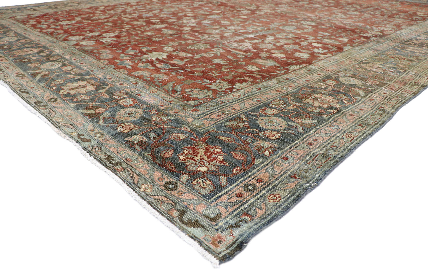 12 x 17 Antique Persian Bibikabad Rug 60895