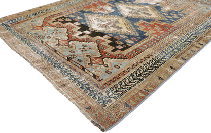 4 x 5 Antique Persian Shiraz Rug 60897