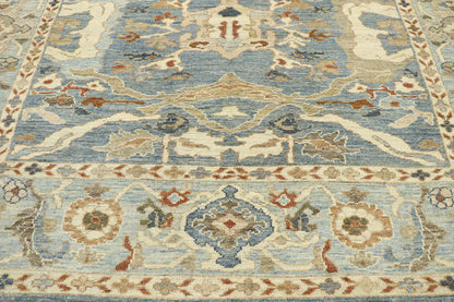 9 x 12 Turkish Blue Sultanabad Rug 60900
