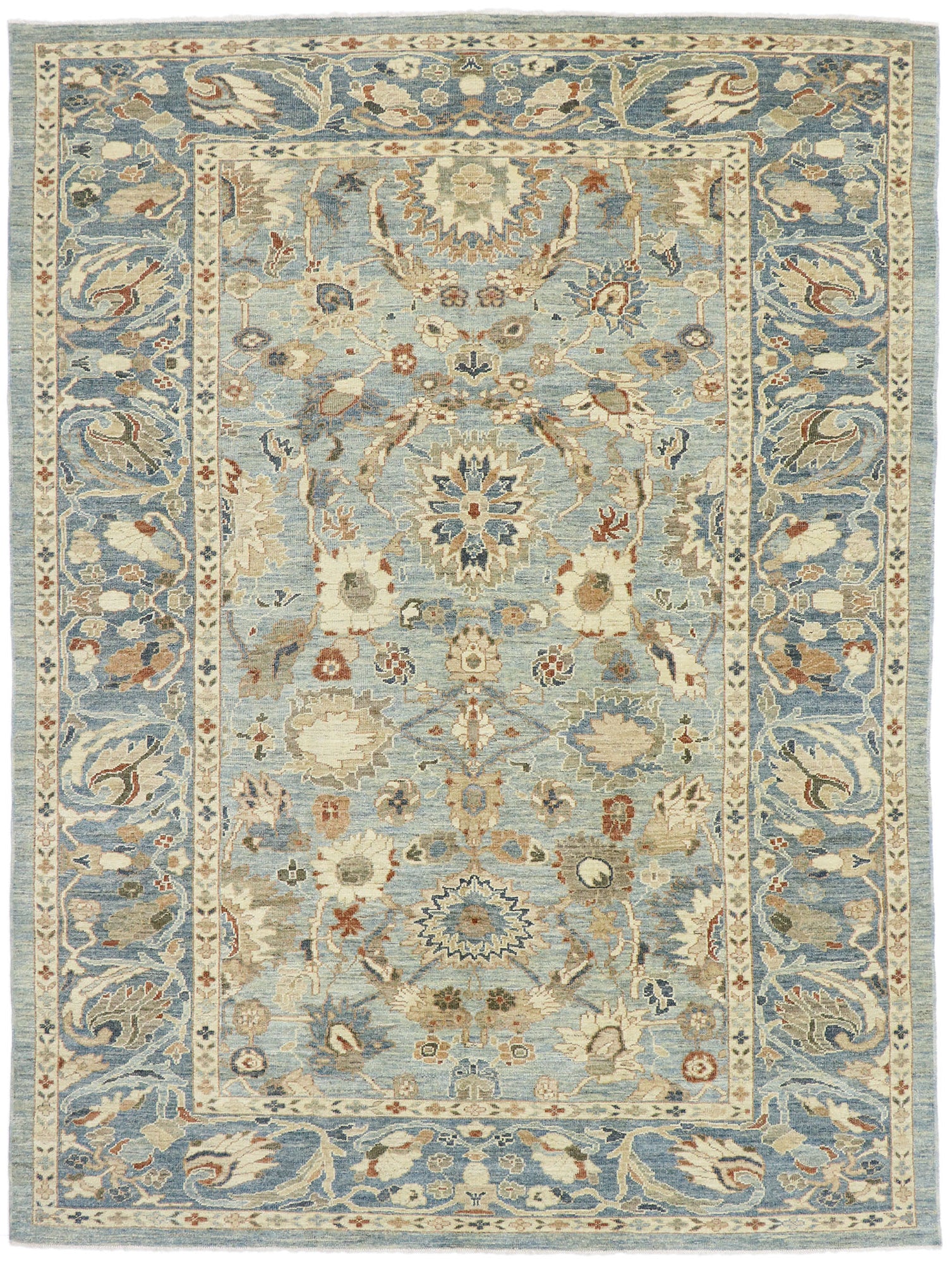 9 x 12 Contemporary Persian Sultanabad Rug 60903