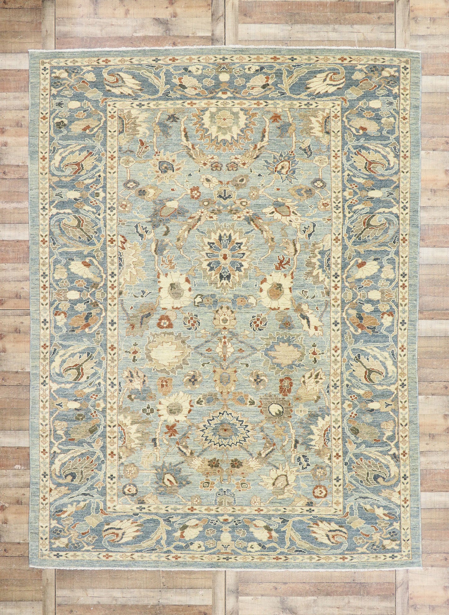 9 x 12 Contemporary Persian Sultanabad Rug 60903