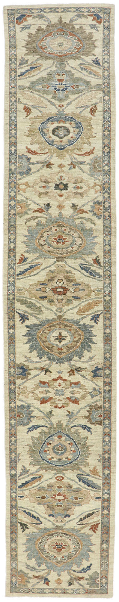 4 x 18 Persian Sultanabad Runner 60904