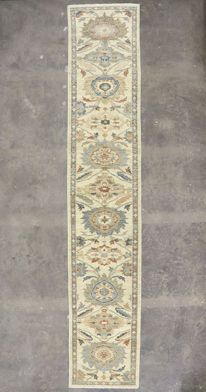 4 x 18 Persian Sultanabad Runner 60904
