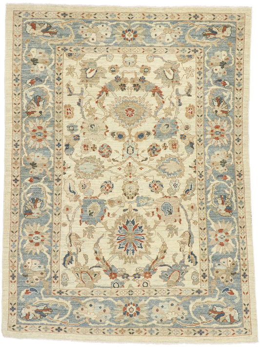 7 x 9 Persian Sultanabad Rug 60907