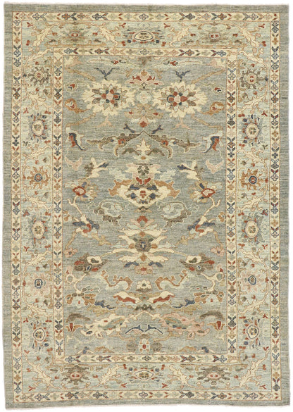 7 x 9 Contemporary Persian Sultanabad Rug 60913
