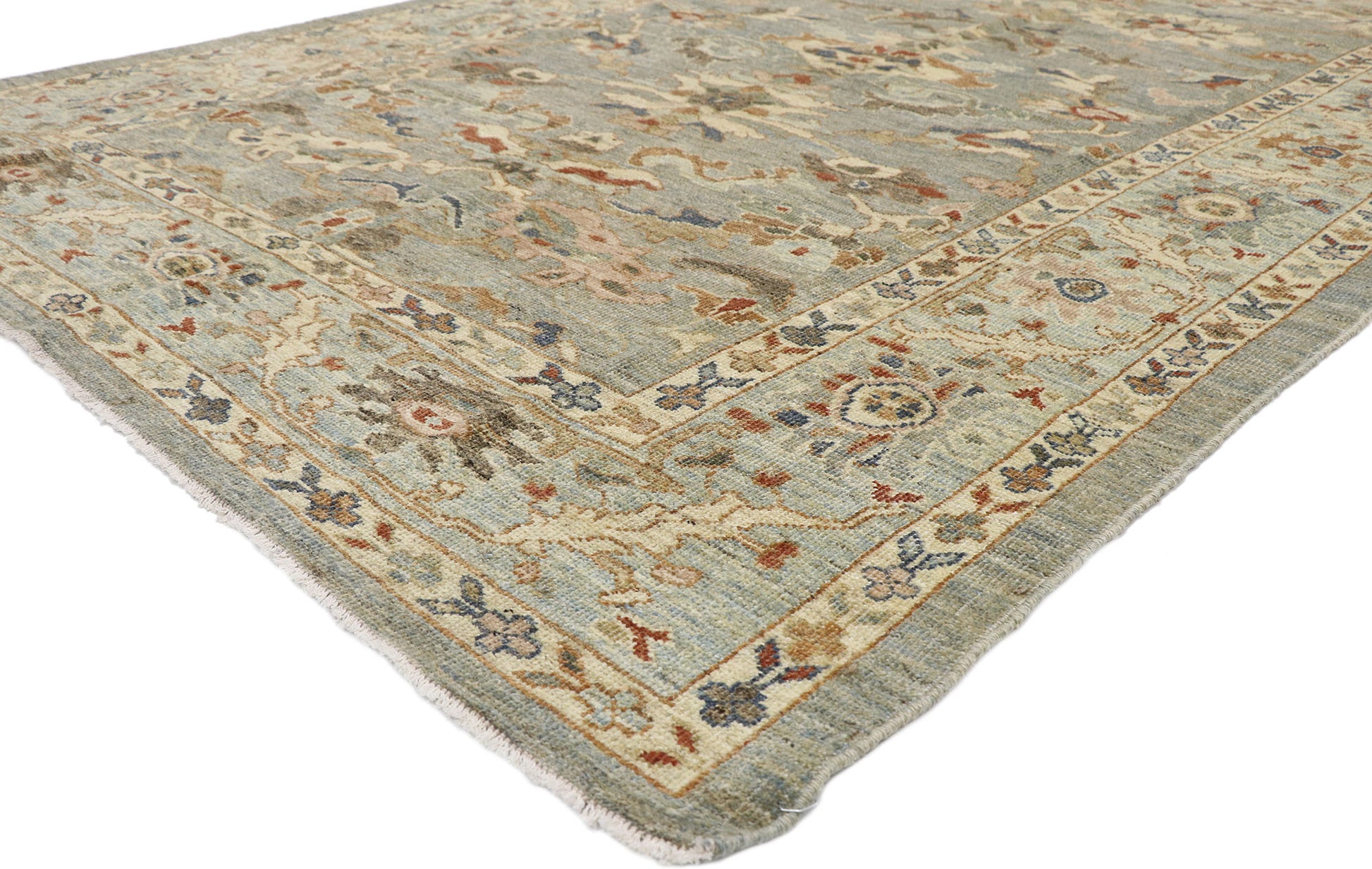 7 x 9 Contemporary Persian Sultanabad Rug 60913