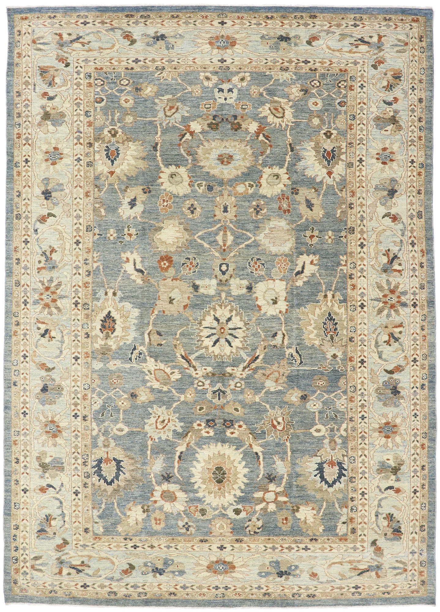 10 x 14 Contemporary Turkish Sultanabad Rug 60916