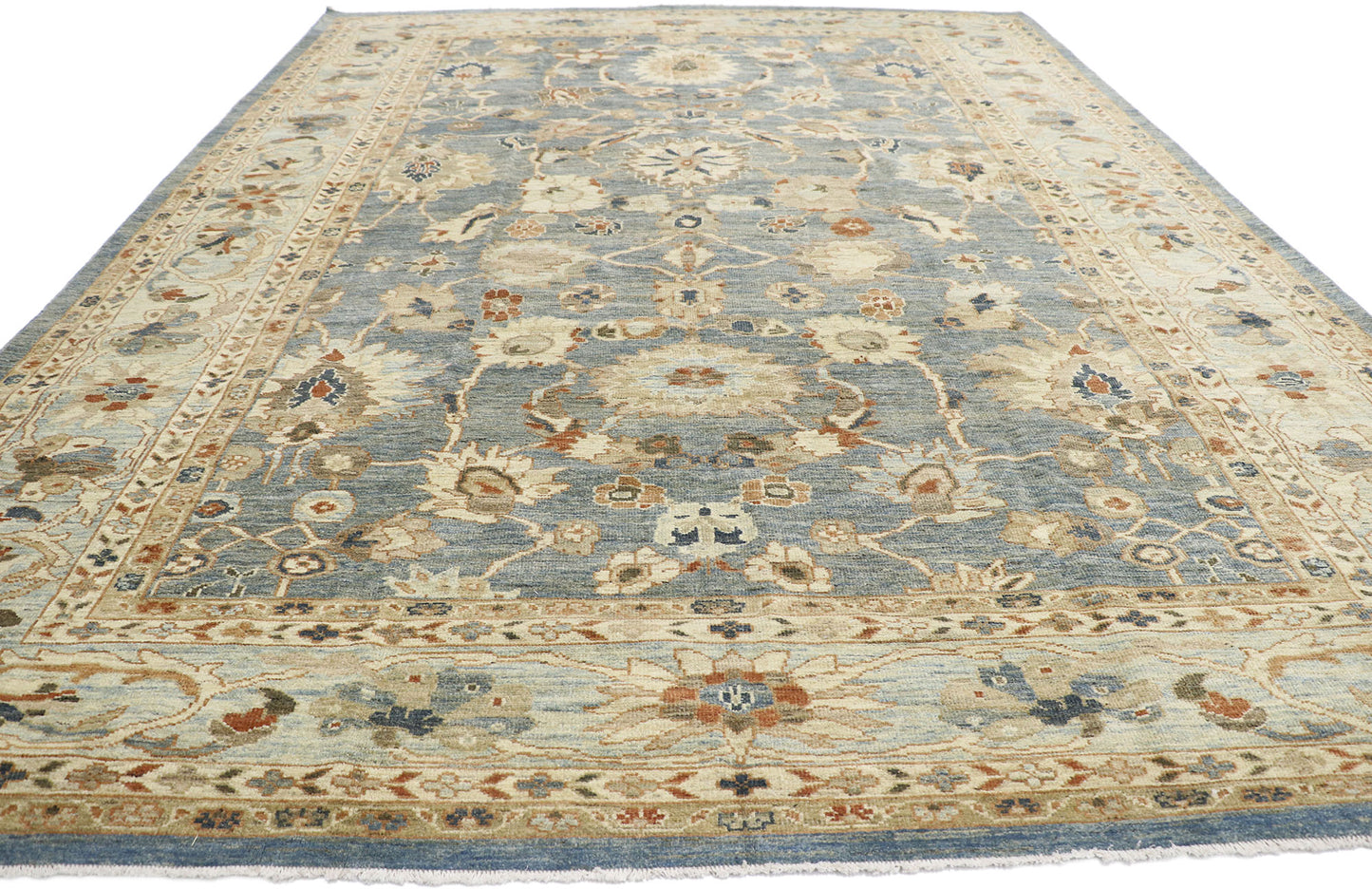 10 x 14 Contemporary Turkish Sultanabad Rug 60916