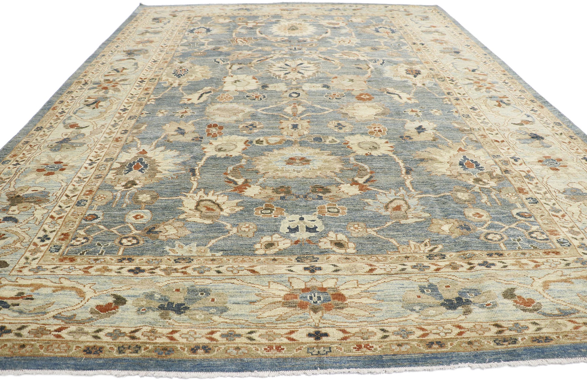 10 x 14 Contemporary Turkish Sultanabad Rug 60916