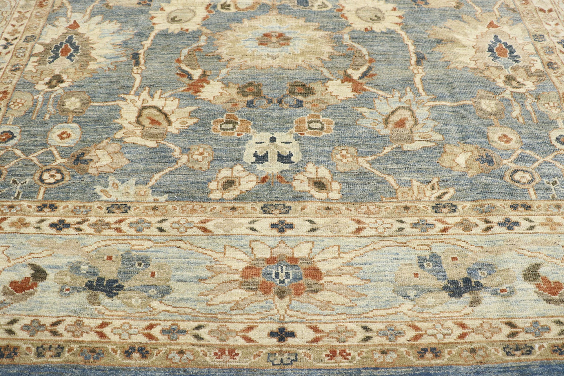10 x 14 Contemporary Turkish Sultanabad Rug 60916