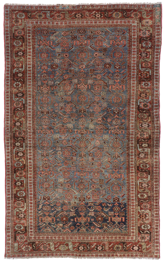 4 x 7 Antique Persian Bijar Rug 60926
