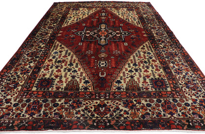 7 x 10 Antique Caucasian Azerbaijan Rug 60928