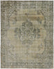 10 x 12 Distressed Antique Persian Mahal Rug 60929