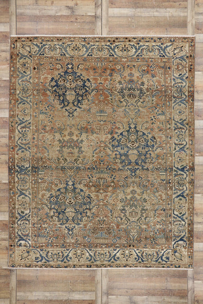 9 x 11 Antique Persian Bakhtiari Rug 60931